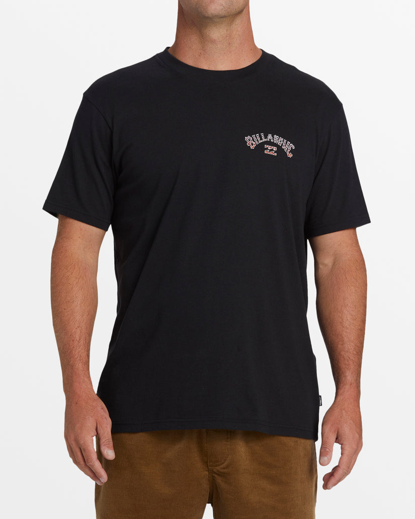 Arch Fill T-Shirt - Black