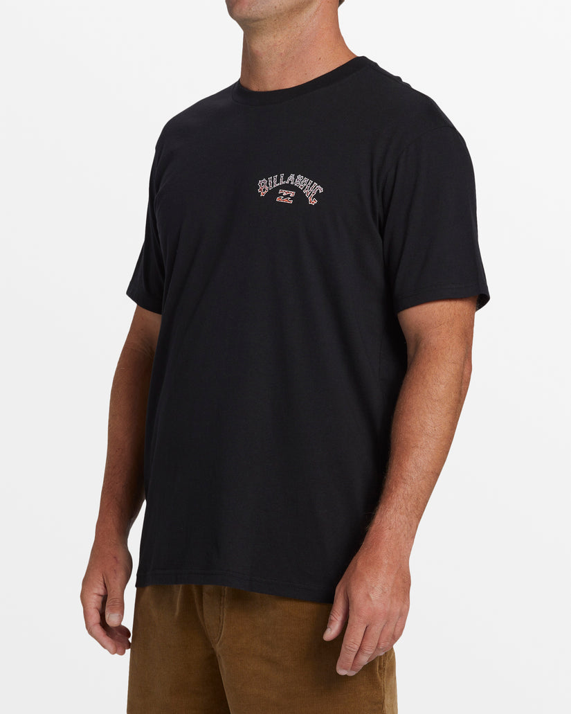 Arch Fill T-Shirt - Black