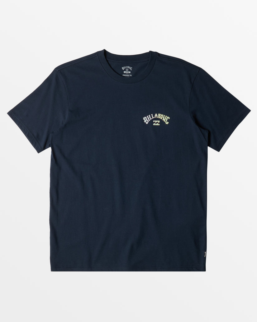 Arch Fill T-Shirt - Navy