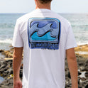 Crayon Wave T-Shirt - White