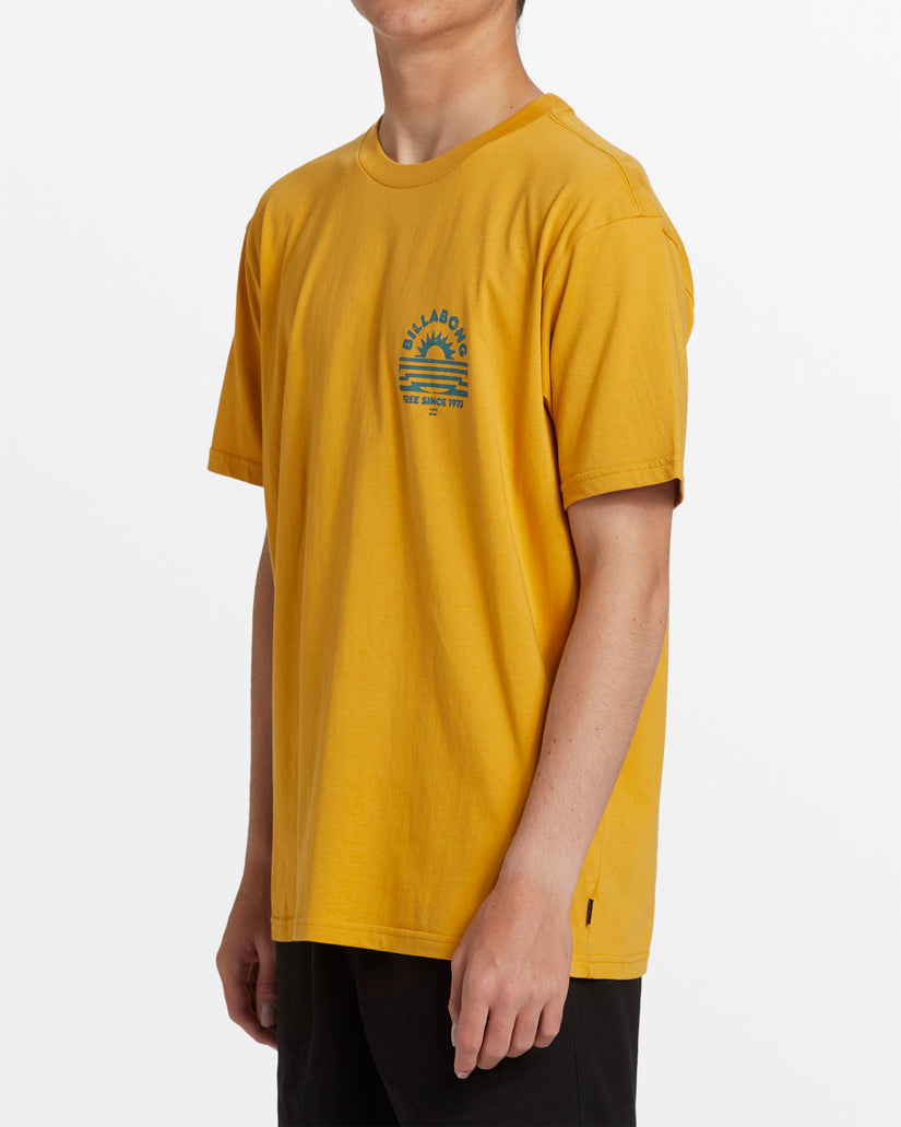 Fractal T-Shirt - Mustard