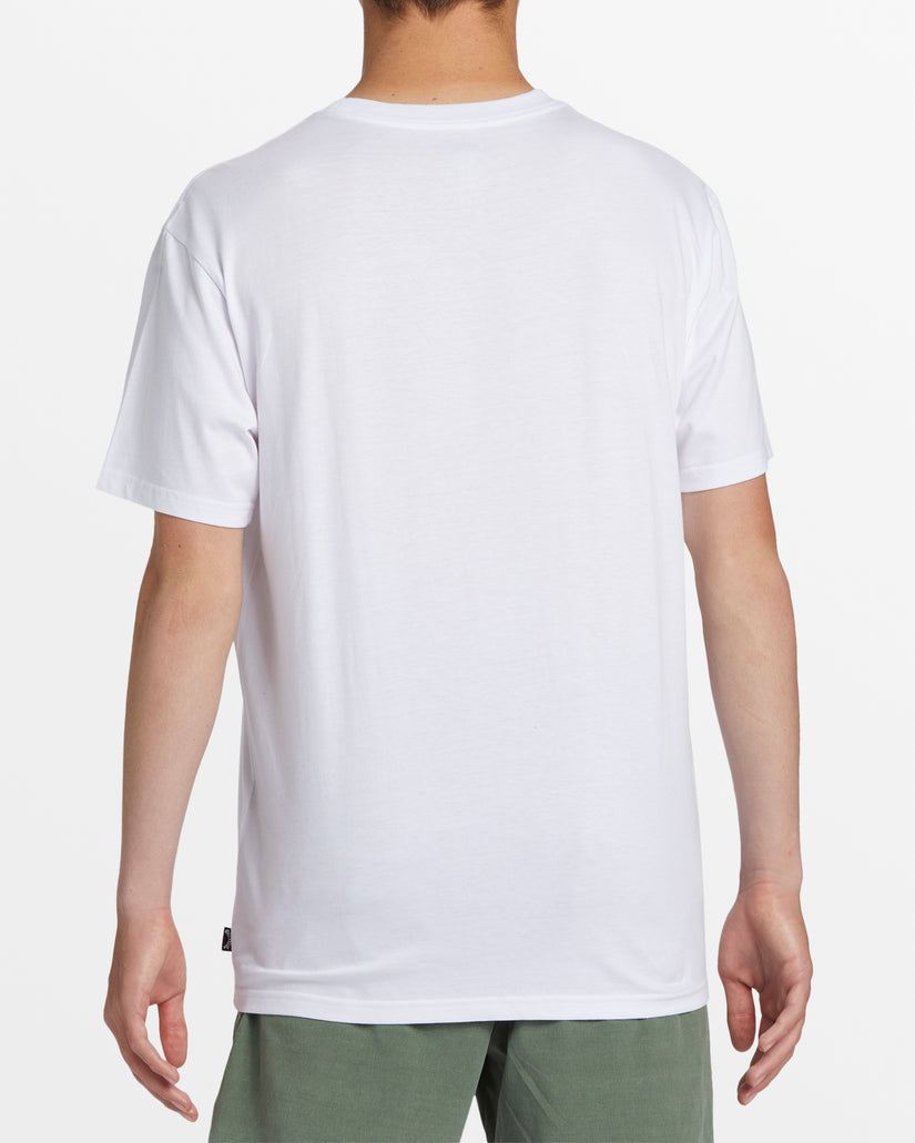 Stacked Arch T-Shirt - White