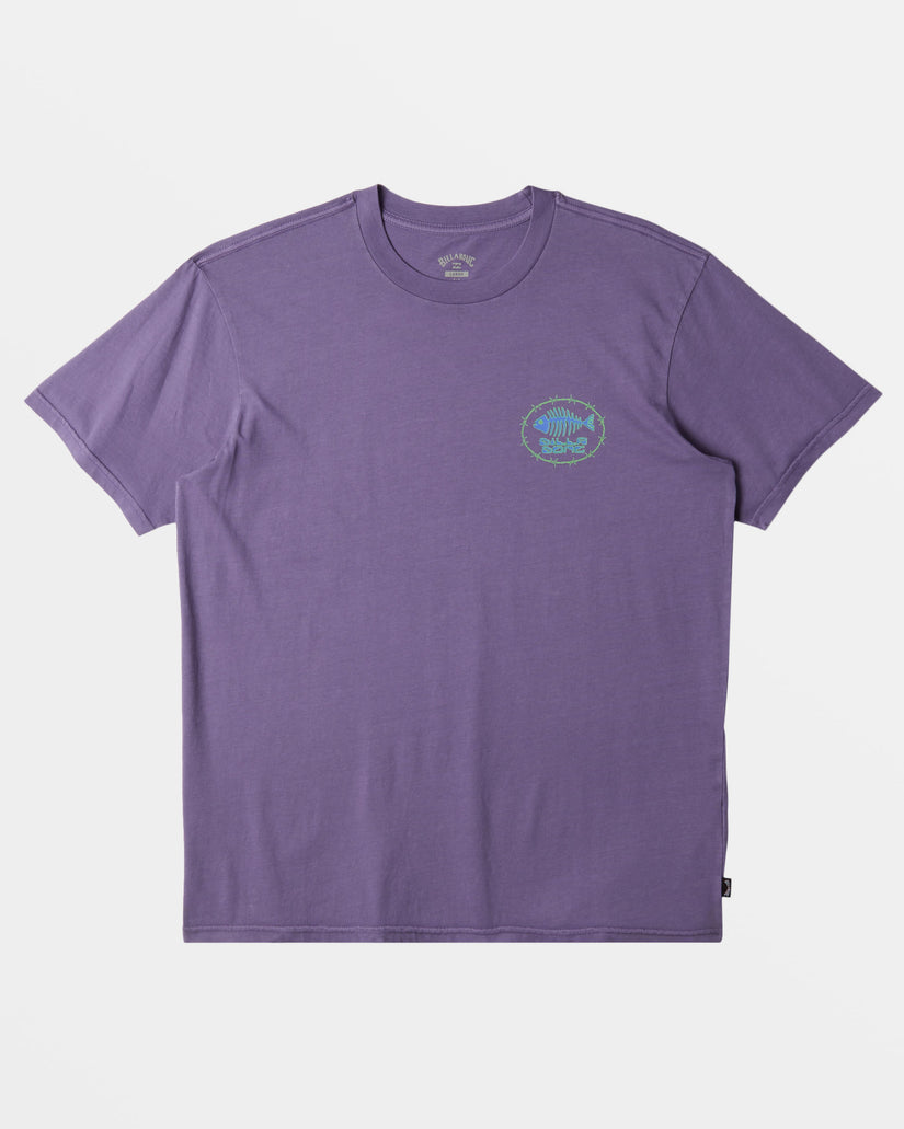 Bonez T-Shirt - Deep Plum – Billabong