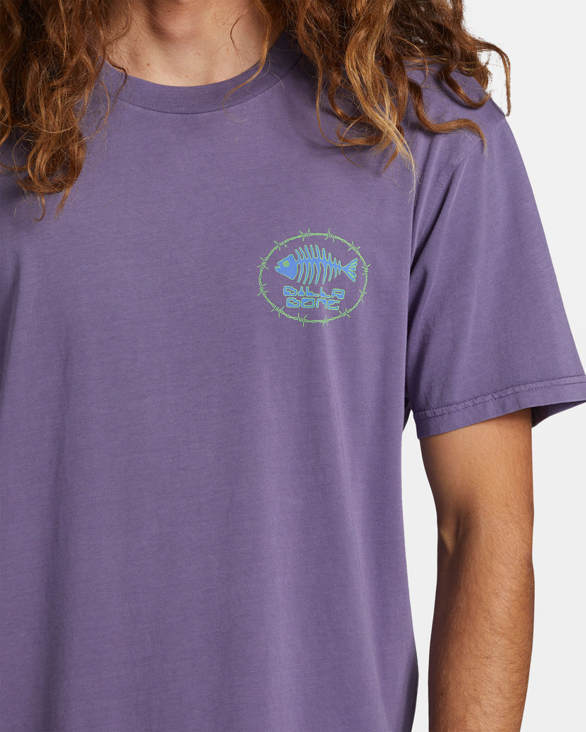 Bonez T-Shirt - Deep Plum