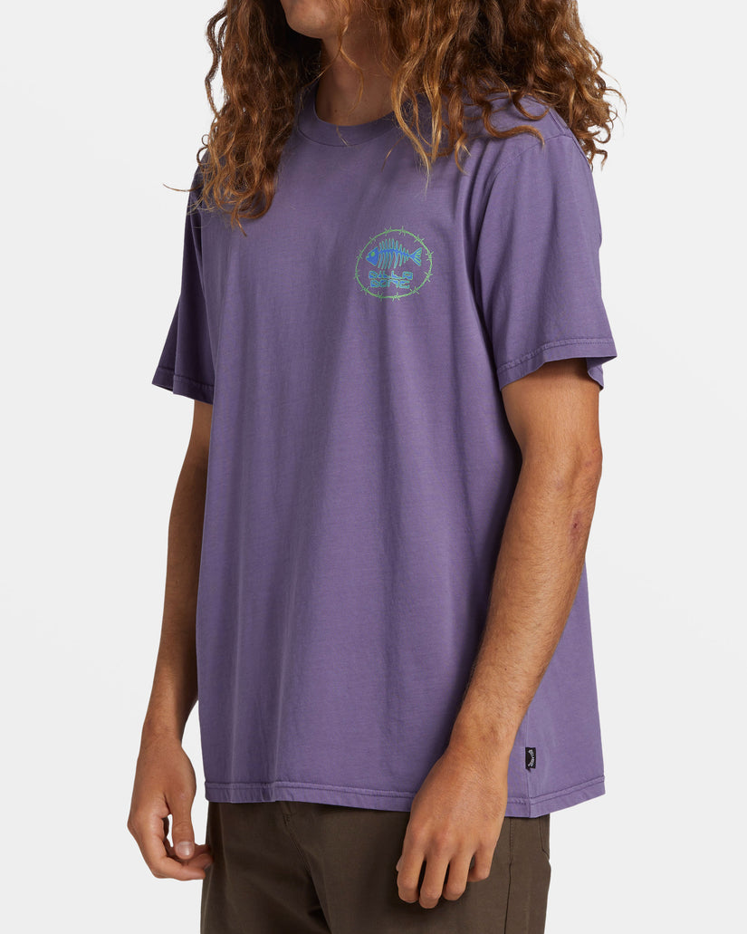 Bonez T-Shirt - Deep Plum