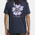 Hibiscus T-Shirt - Navy