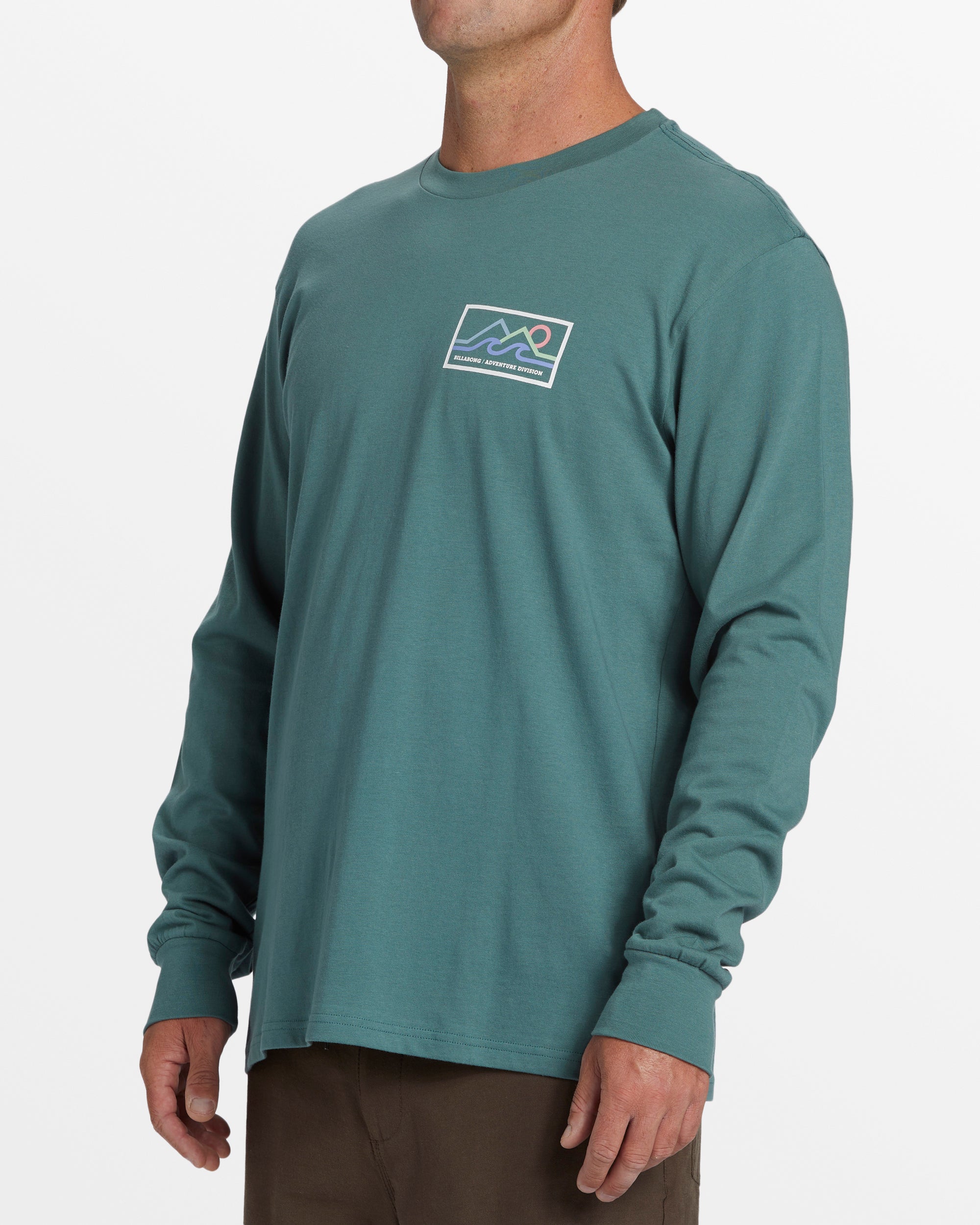 A/Div Length Long Sleeve T-Shirt - Sea Pine