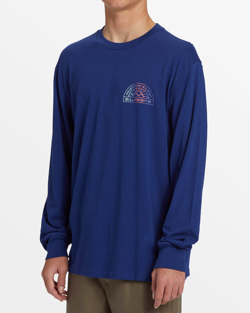 A/Div Sun Up Long Sleeve T-Shirt - Deep Royal