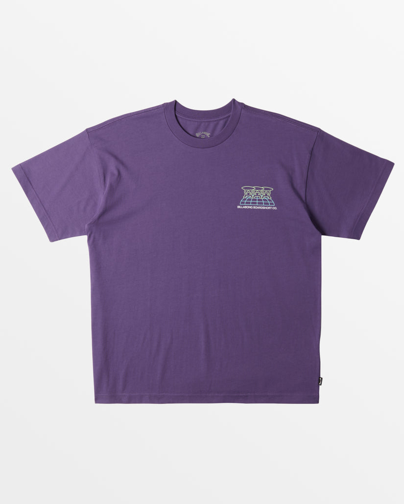 Worldwide OG T-Shirt - Deep Plum