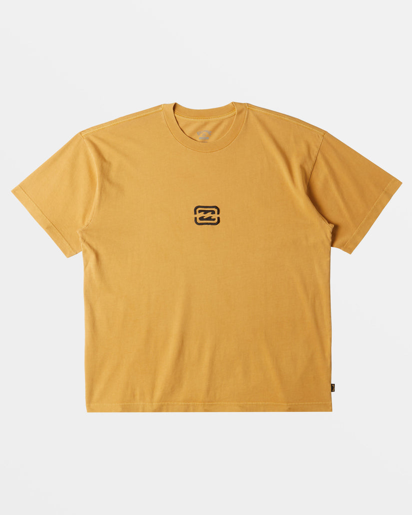 Bracket Wave OG T-Shirt - Mustard