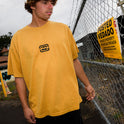 Bracket Wave OG T-Shirt - Mustard