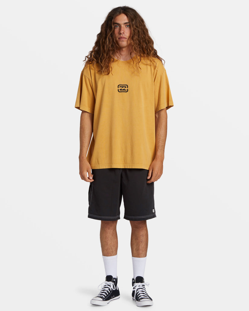 Bracket Wave OG T-Shirt - Mustard