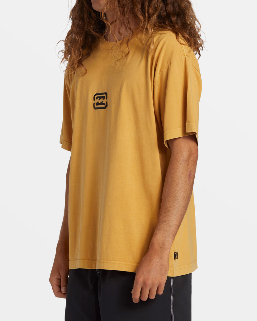 Bracket Wave OG T-Shirt - Mustard