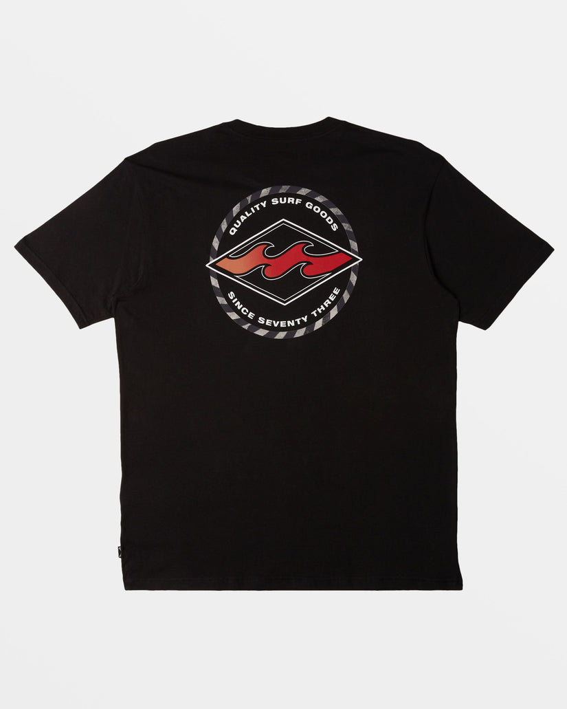 Rotor Diamond T-Shirt - Black