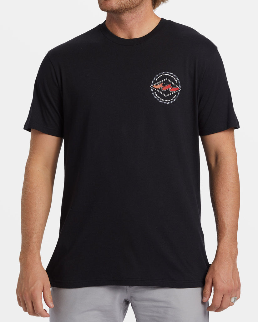 Rotor Diamond T-Shirt - Black