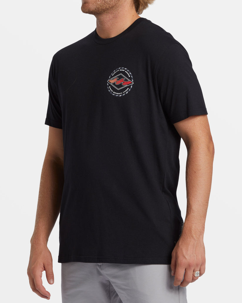 Rotor Diamond T-Shirt - Black