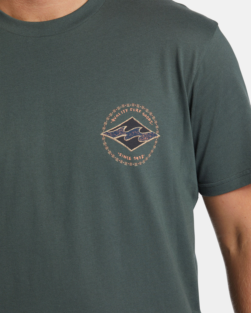 Rotor Diamond T-Shirt - Slate Green