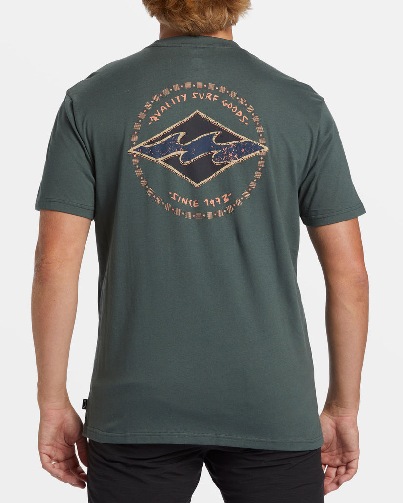 Rotor Diamond T-Shirt - Slate Green