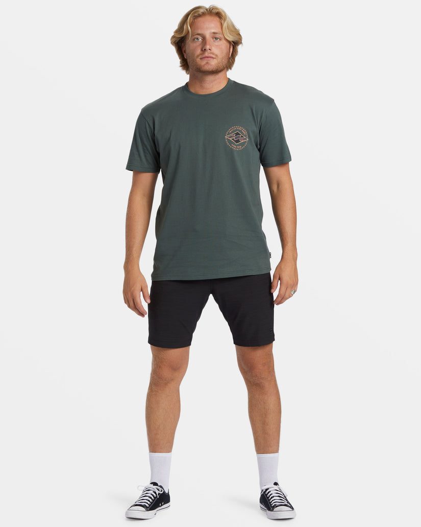 Rotor Diamond T-Shirt - Slate Green