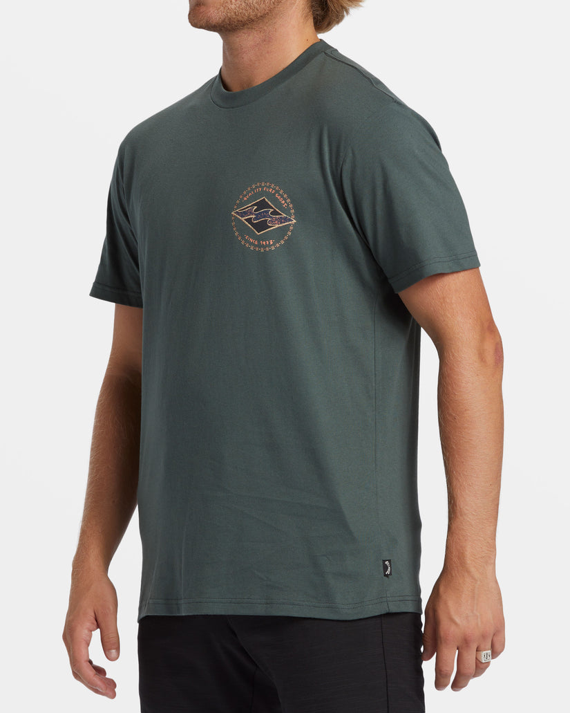 Rotor Diamond T-Shirt - Slate Green