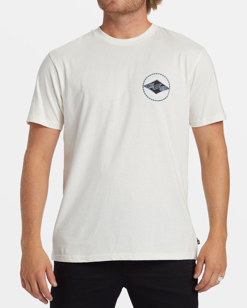 Rotor Diamond T-Shirt - Off White