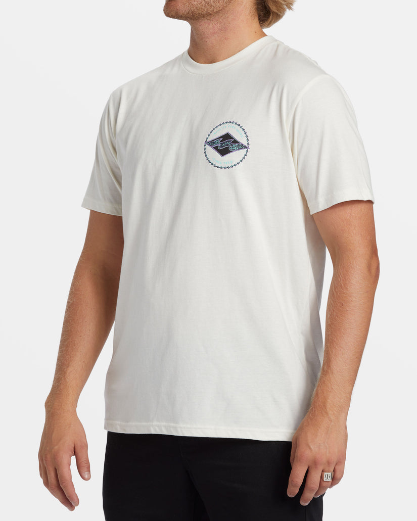 Rotor Diamond T-Shirt - Off White