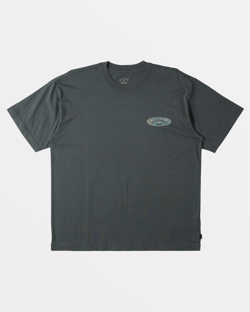 Arch Wave T-Shirt - Slate Green