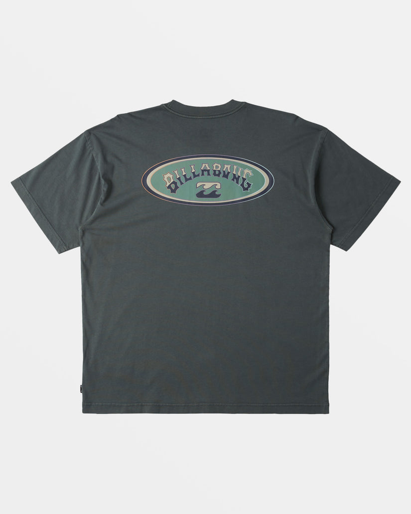 Arch Wave T-Shirt - Slate Green