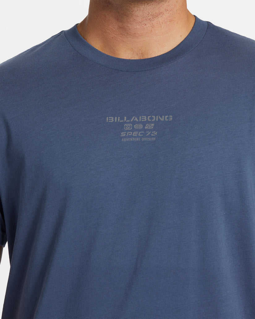 Spec 73 T-Shirt - Slate Blue