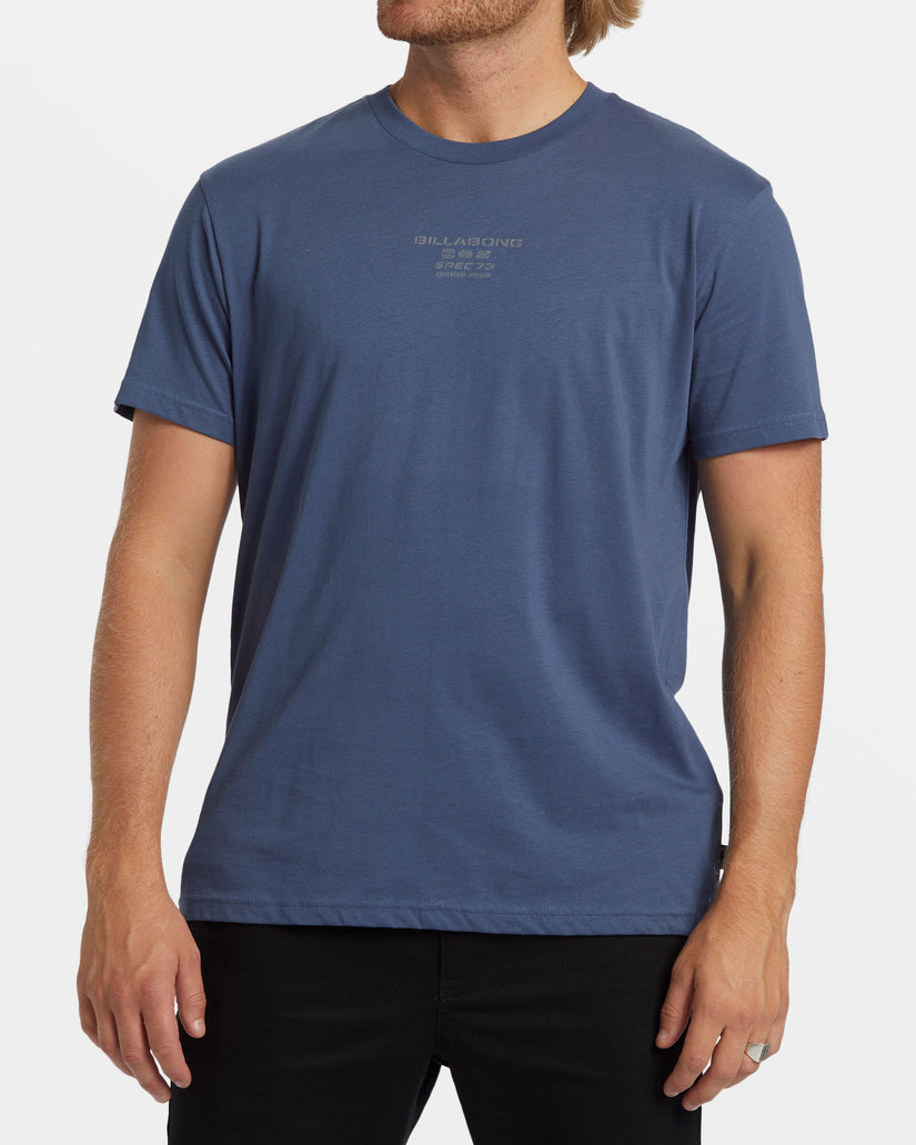 Spec 73 T-Shirt - Slate Blue