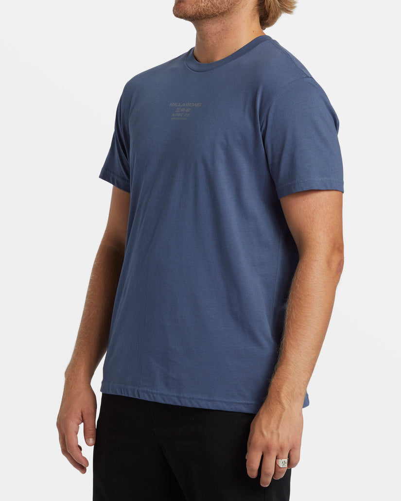 Spec 73 T-Shirt - Slate Blue