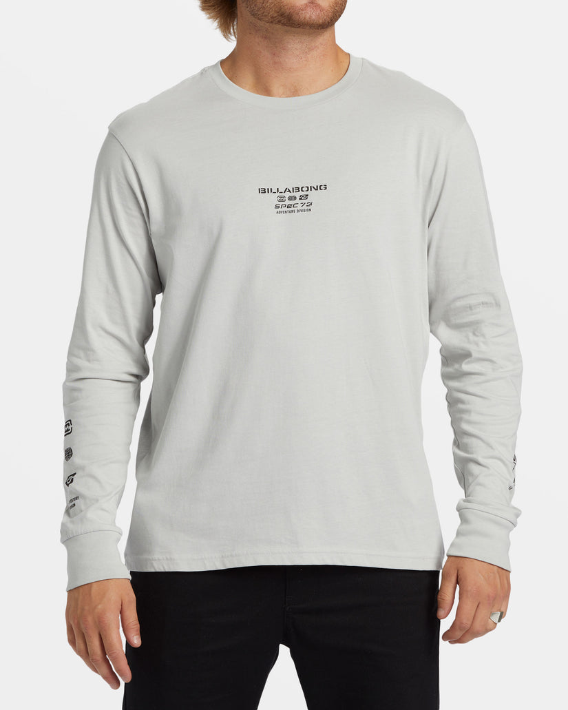 Spec 73 Long Sleeve T-shirt - Silver