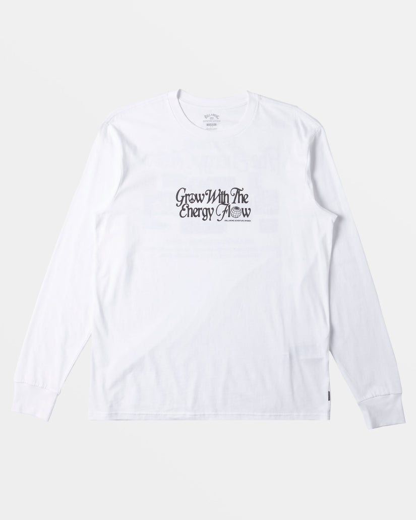 Grow Long Sleeve T-shirt - White