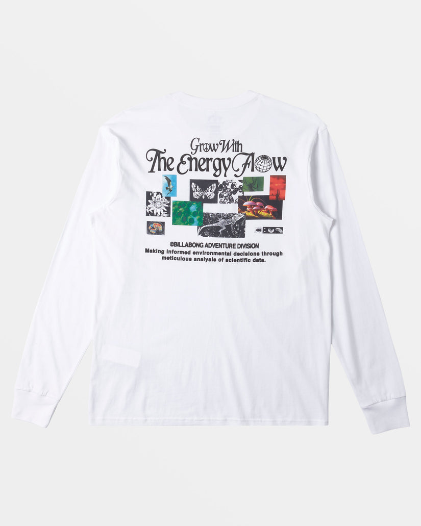 Grow Long Sleeve T-shirt - White