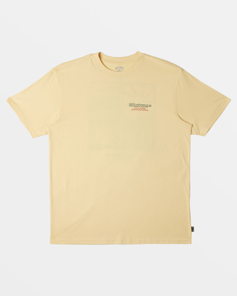 Twin Fins T-Shirt - Papaya