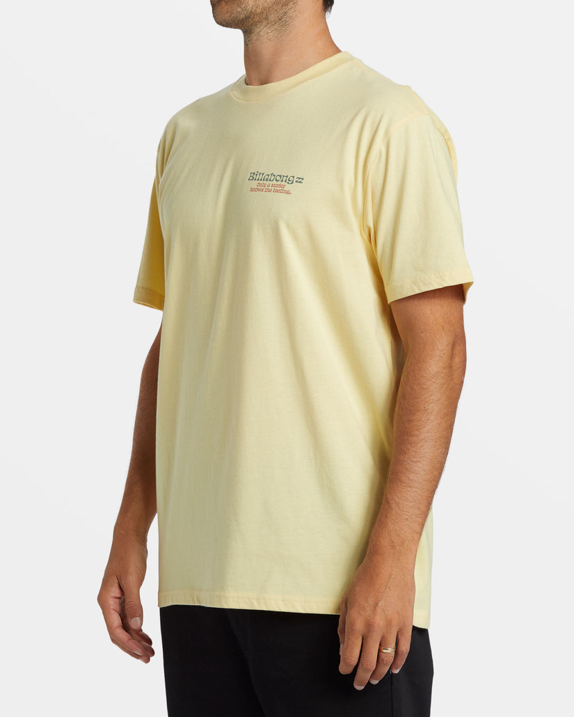 Twin Fins T-Shirt - Papaya