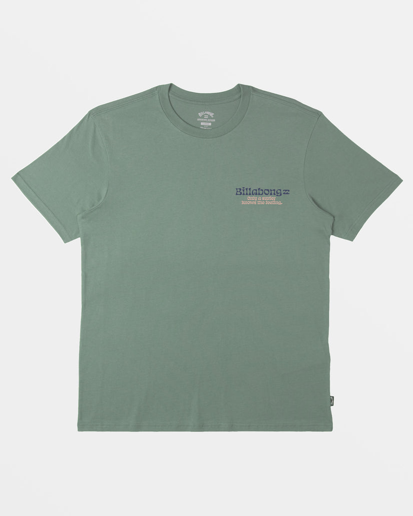 Twin Fins T-Shirt - Sage