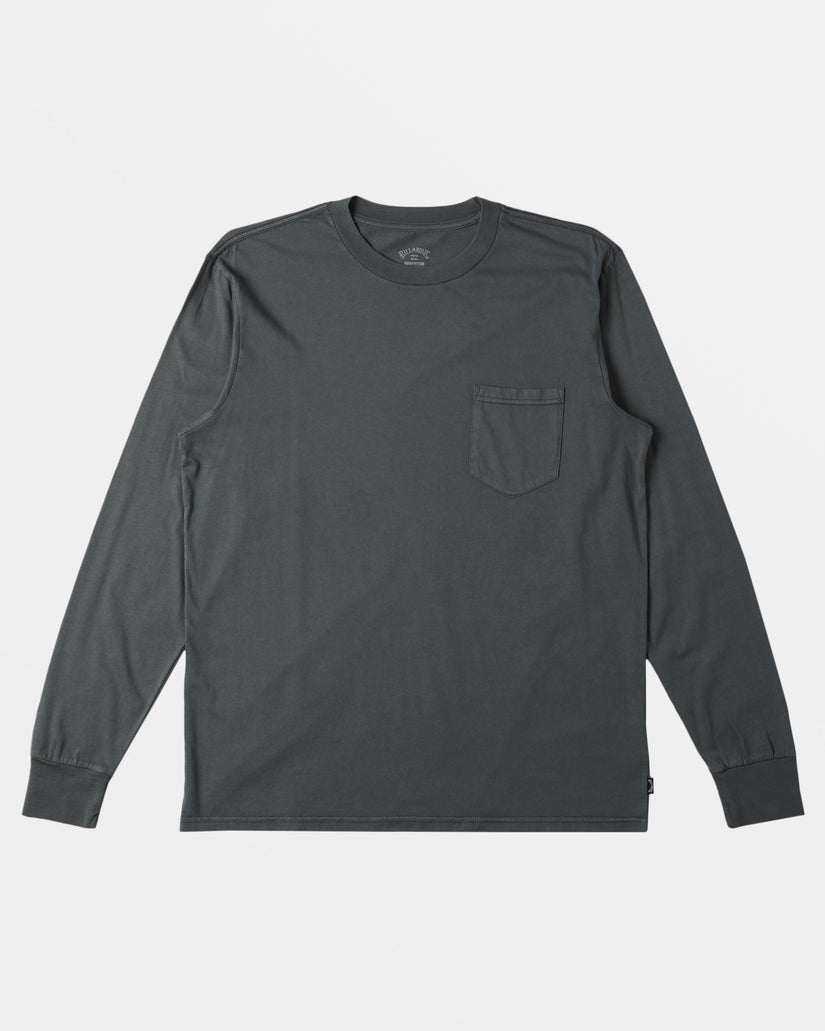 Essential Long Sleeve T-shirt - Slate Green