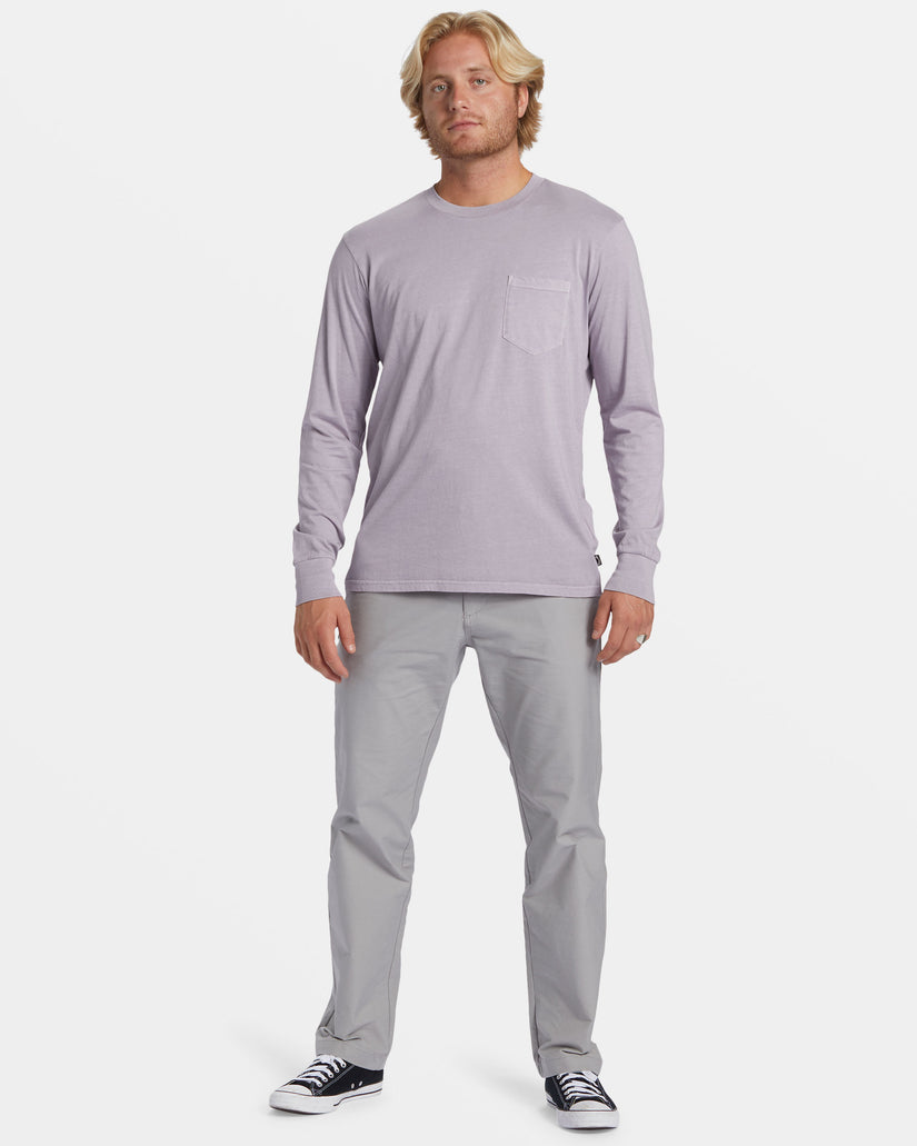 Essential Long Sleeve T-shirt - Purple Ash