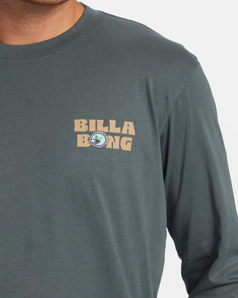 Relax Long Sleeve T-shirt - Slate Green