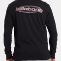 Walled Long Sleeve T-shirt - Black