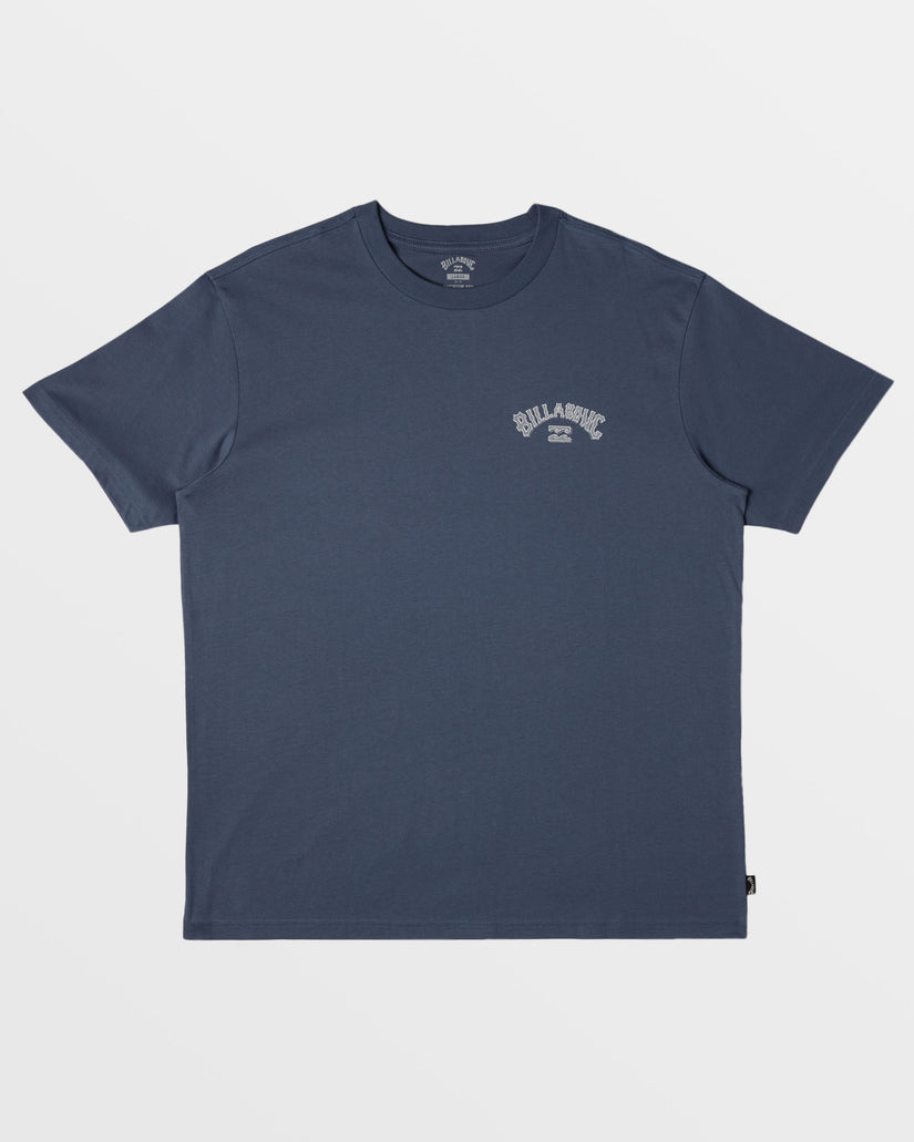 Arch Fill T-Shirt - Slate Blue