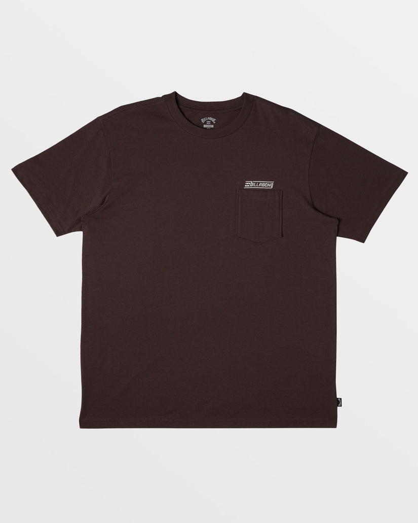 Walled Pocket T-Shirt - Plum