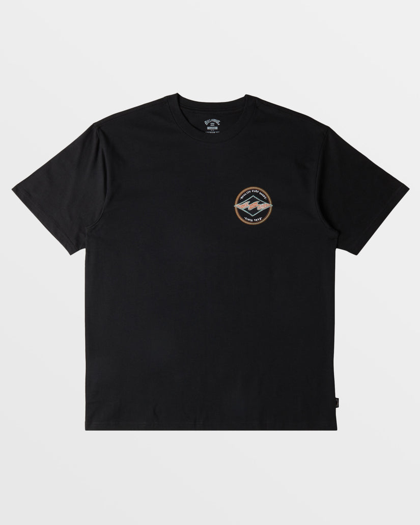 Rotor Diamond T-Shirt - Washed Black