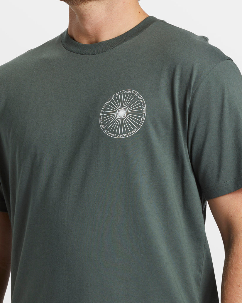 Swivel T-Shirt - Slate Green