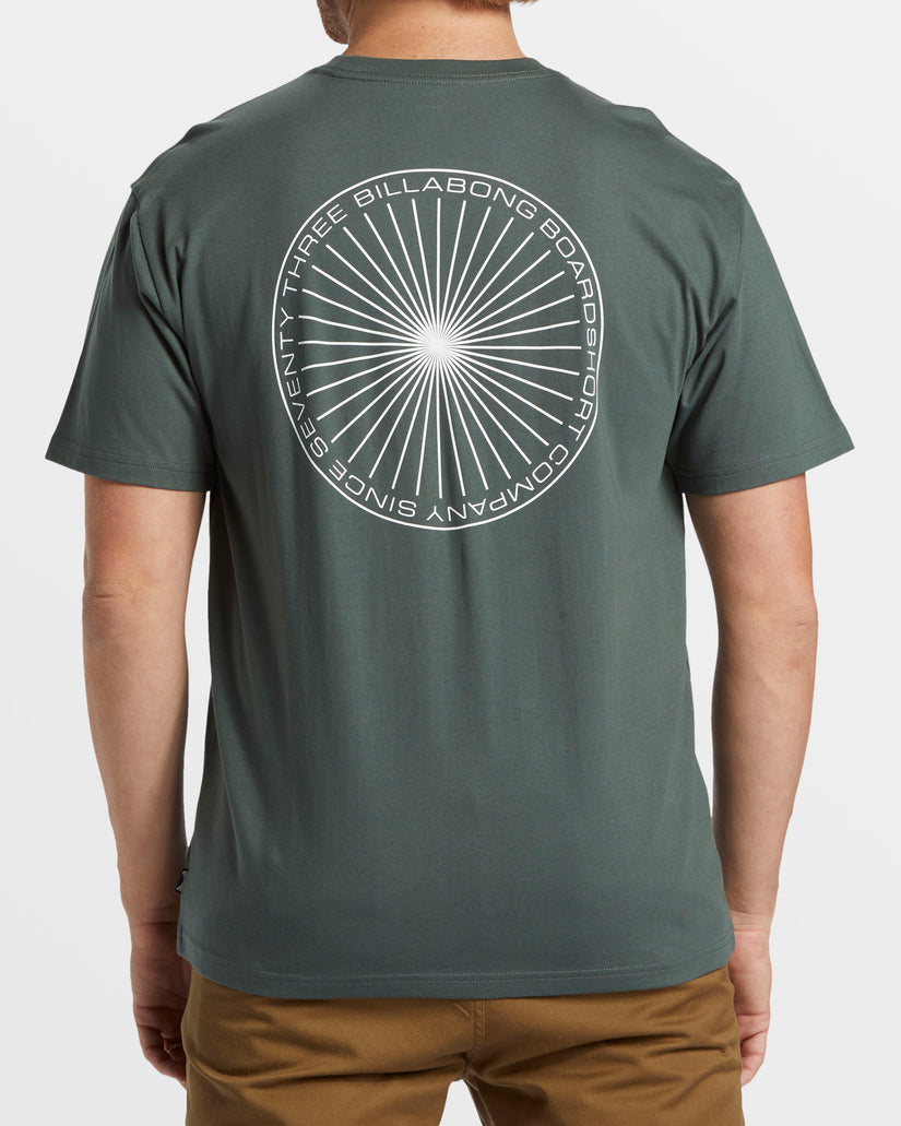 Swivel T-Shirt - Slate Green