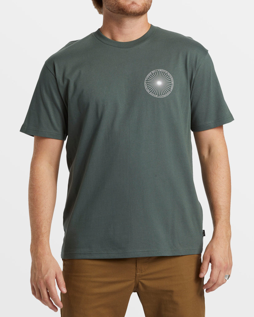 Swivel T-Shirt - Slate Green