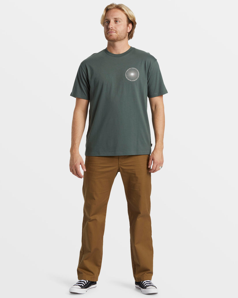 Swivel T-Shirt - Slate Green