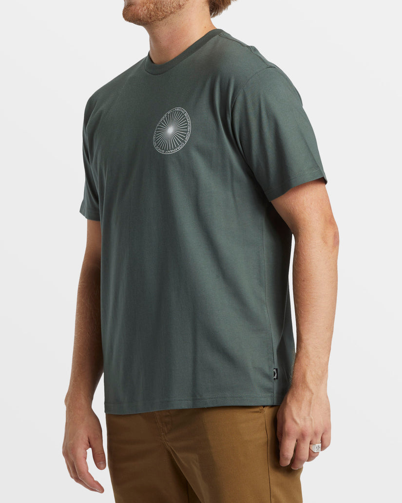 Swivel T-Shirt - Slate Green