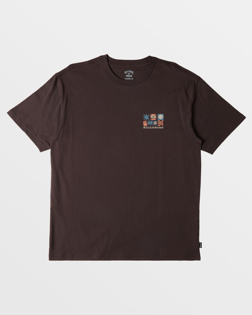 Segment T-Shirt - Plum